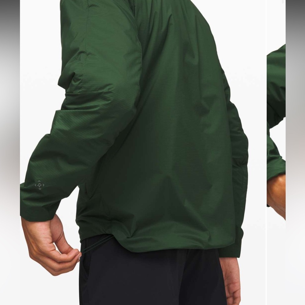 Lululemon Requisition Bomber 🌲🖤 Envy Green / Heathered Black - Picture 4 of 15